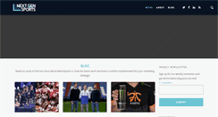 Desktop Screenshot of nextgensports.net